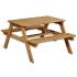 Outdoor Wooden Picnic Table - view 1