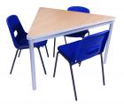 Gopak Enviro Triangle Classroom Table - Optional Castor - view 1