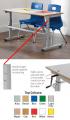 HA200 Height Adjustable Table - Double - view 1