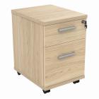 Mobile Under Desk Office Storage Unit - 2 Drawers - view 4