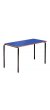 Contract Classroom Tables - Slide Stacking Rectangular Table with Bullnosed MDF Edge - view 2