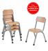 Milan Stackable Classroom Chair - view 5