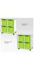 Jaz Storage Range - Double Width Jumbo Tray Units - view 2