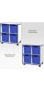 Jaz Storage Range - Double Width Jumbo Tray Units - view 4