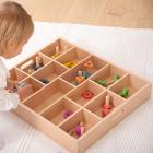 Wooden Sorting Tray - 14 Way - view 3