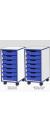 Jaz Storage Range - Single Width Shallow Tray Units - view 4