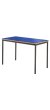 Contract Classroom Tables - Spiral Stacking Rectangular Table with Bullnosed MDF Edge - view 2