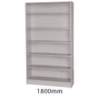 Sturdy Storage - Grey 1000mm Wide Bookcase - view 4