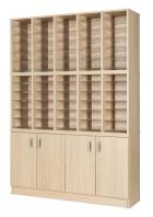 !!<<span style='font-size: 12px;'>>!!60 Space Pigeonhole Unit with Cupboard!!<</span>>!! - view 1