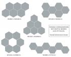 Eco Board - Hexagonal (Pack of 6)  - view 3