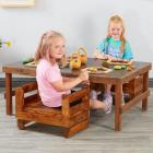 Windmill H Crate Chalk Table + H Crate Seats  - view 2