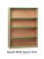 !!<<span style='font-size: 12px;'>>!!Standard Bookcase with Coloured Edge - 1250mm High!!<</span>>!! - view 3