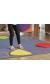 Essentials Rainbow Geometric Border Carpet - 2m x 2m - view 2