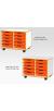 Jaz Storage Range - Double Width Shallow Tray Units - view 5