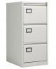 Bisley 3 Drawer Steel Filing Cabinet - view 1