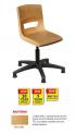 Postura Plus Task Chair Wood Mix - Nylon Base - view 1
