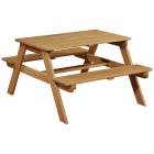 Outdoor Wooden Picnic Table - view 1