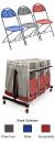 Titan 70 Fan Back Folding Chairs and Trolley Bundle - view 1