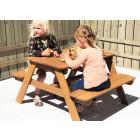 Outdoor Wooden Picnic Table - view 2