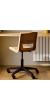 Postura Plus Task Chair Wood Mix - Nylon Base - view 2