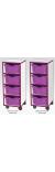 Jaz Storage Range - Single Width Deep Tray Units - view 5