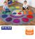 Decorative Colour Wheel Carpet  - view 1