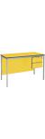 Fully Welded Teachers Desk With PU Edge - 2 Drawer Pedestal - view 2