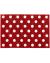 Red With White Spots Nursery Rug - 1.5m x 1m - view 2