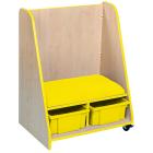 Denby Mobile Seat Unit With 2 Storage Trays - view 1