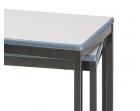Contract Range Moulded Edge - Fully Welded Rectangular Classroom Table - 1200mm x 600mm - view 3
