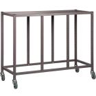 Gratnells Science Range - !!<<span style='color: #ff0000;'>>!!Bench Height!!<</span>>!! Empty Treble Column Trolley - 860mm (holds 18 shallow trays or equivalent)!!<</span>>!! - view 1