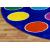 Rainbow 14 Spot Semi-Circle Carpet - 1.5m x 3m - view 4