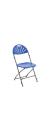 Titan 70 Fan Back Folding Chairs and Trolley Bundle - view 2