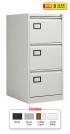 Bisley 3 Drawer Steel Filing Cabinet - view 1