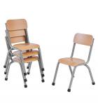 Milan Stackable Classroom Chair - view 5