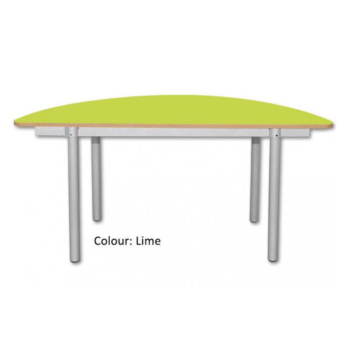 E4e Kubbyclass® Semi Circle Table 1500 X 750mm 2347