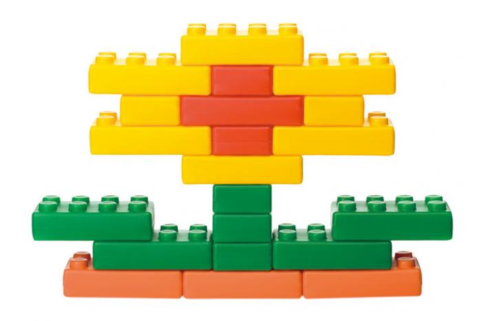 e4e - Brick Me Set Of 45 Bulding Blocks