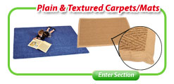 Plain & Textured Carpets & Mats