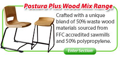 Postura Plus Wood Mix Range