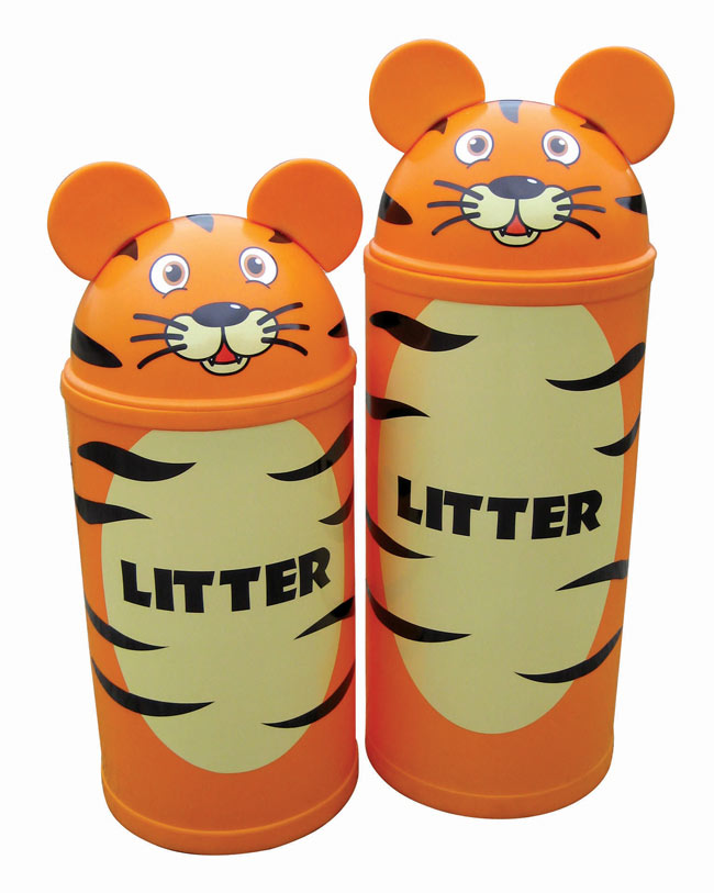 42 or 52 Litre Tiger Litter Bins