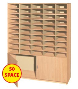 Fully Assembled 50 Space Unit with Cupboard